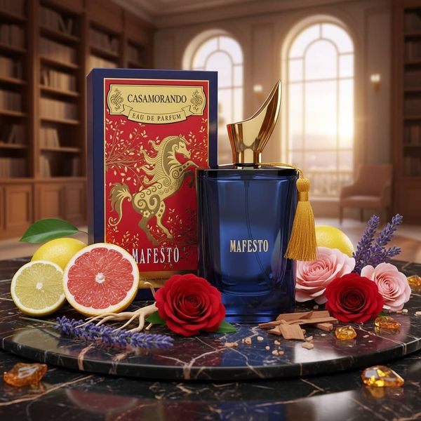 عطر خنک و یرین اصل امارات مردانه زرجوف کازاموراتی مفیستو فراگرنس ورد