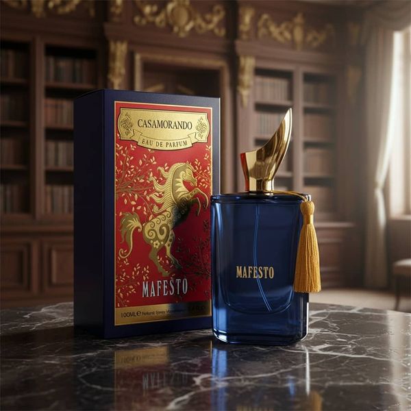 عطر خنک و یرین اصل امارات مردانه زرجوف کازاموراتی مفیستو فراگرنس ورد