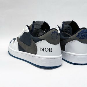 خرید آنلاین کتانی تراویس اسکات کاستوم طرح دیور Travis Scott Dior