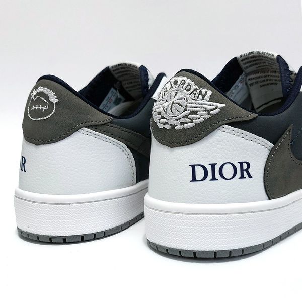 کتانی تراویس اسکات کاستوم طرح دیور Travis Scott Dior