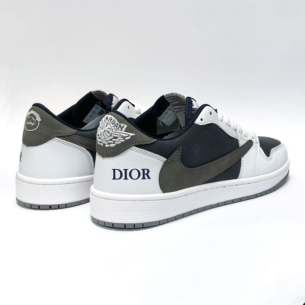 کتانی تراویس اسکات کاستوم طرح دیور Travis Scott Dior