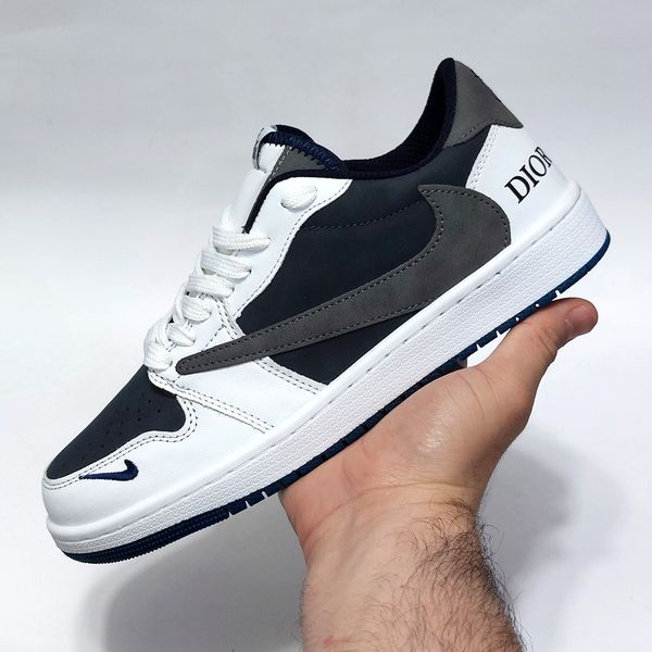 کتانی تراویس اسکات کاستوم طرح دیور Travis Scott Dior