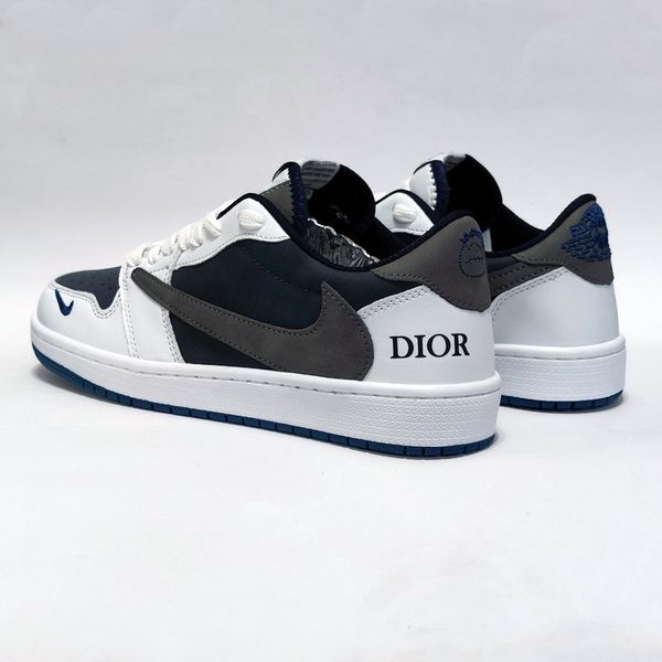 کتانی تراویس اسکات کاستوم طرح دیور Travis Scott Dior