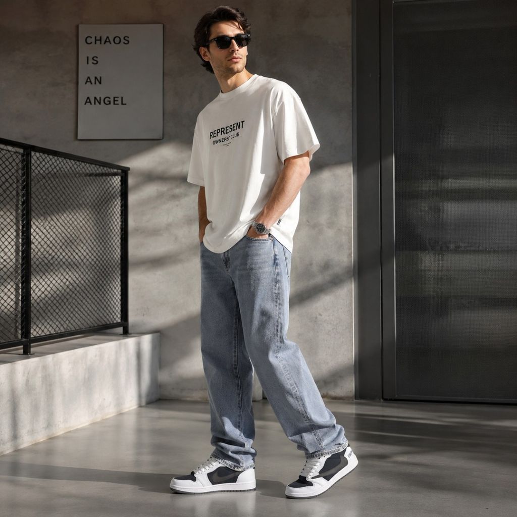 خرید اینترنتی کتانی تراویس اسکات کاستوم طرح دیور Travis Scott Dior