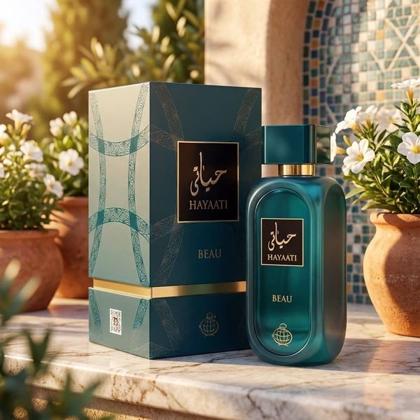 عطر جعبه هاردباکس شیک پرفروش اصل امارات مردانه حیاتی بیو فراگرنس ورد