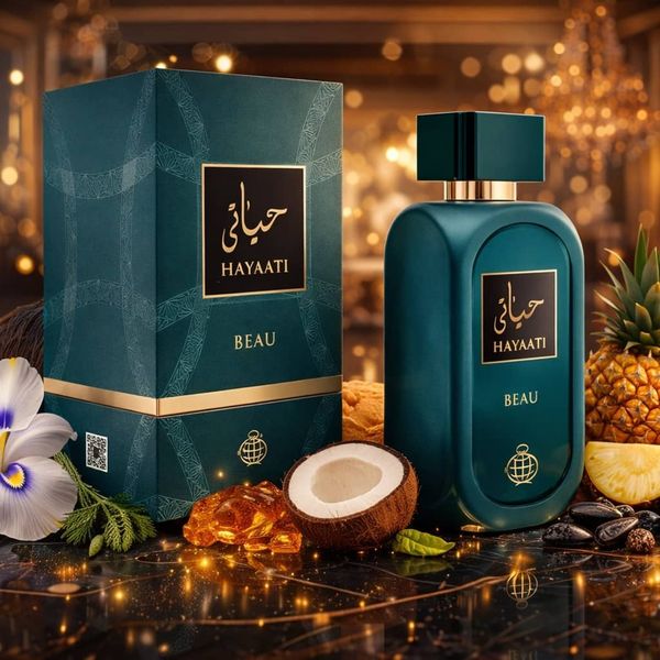 عطر جعبه هاردباکس شیک پرفروش اصل امارات مردانه حیاتی بیو فراگرنس ورد