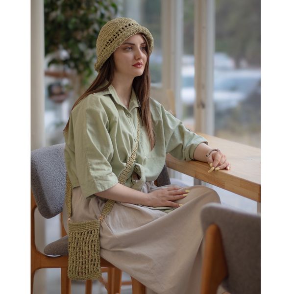 کلاه زنانه رافیا