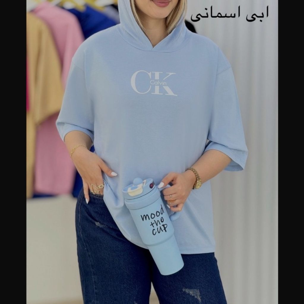 مشخصات لانگ کلاه دار تیشرت