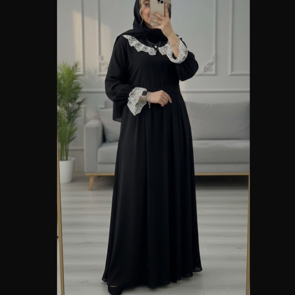 قیمت ارزان عبا یقه گیپور