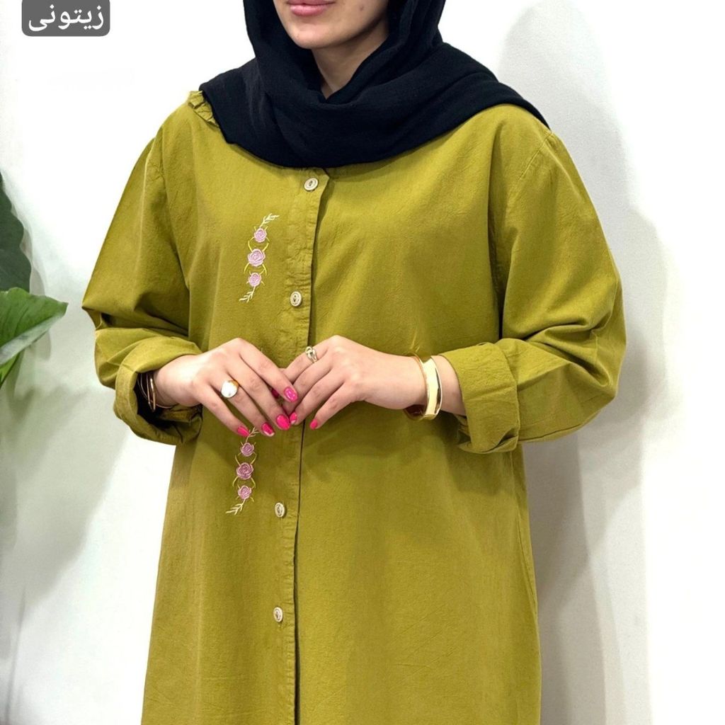 خرید اینترنتی مانتو گلابتون الیاف