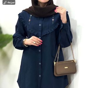 قیمت ارزان مانتو الیاف روشنا