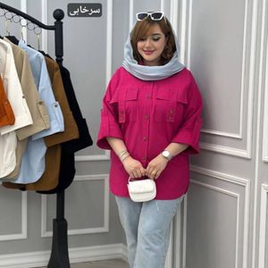 خرید اینترنتی مانتو جیب صلیب لمپارد