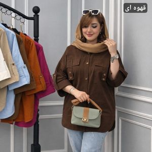 خرید انلاین مانتو جیب صلیب لمپارد