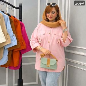 خرید آنلاین مانتو جیب صلیب لمپارد