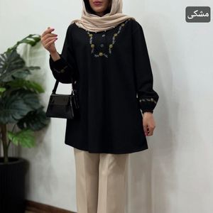 قیمت ارزان مانتو الیاف ماهنی