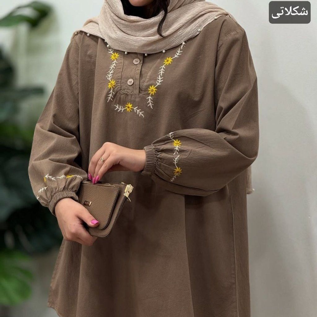 قیمت مانتو الیاف ماهنی