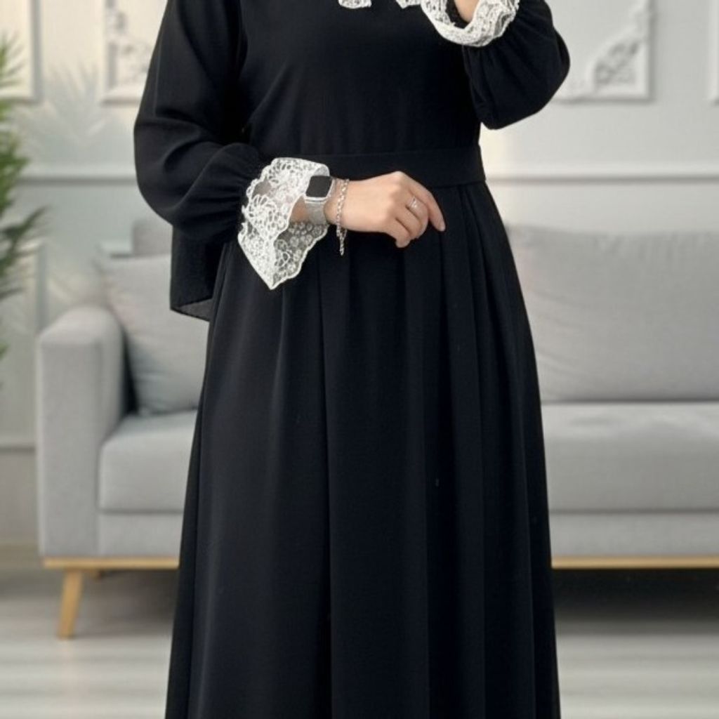 خرید انلاین عبا یقه گیپور