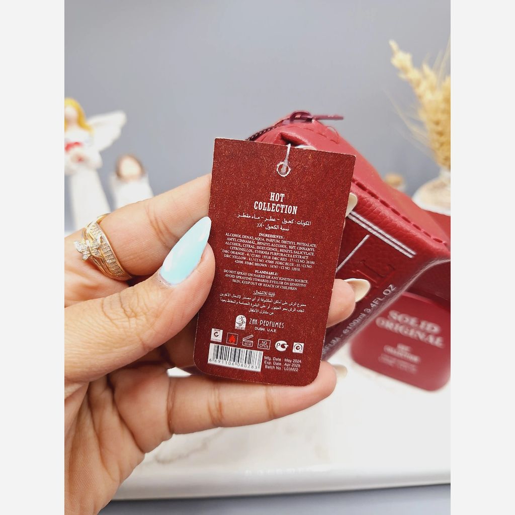 فروش اینترنتی ادکلن زنانه کیفی مدل SOLID ORIGINAL حجم 100 میل