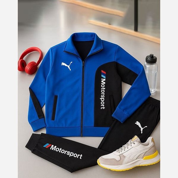 ست سوئیشرت شلوار مدل MotorSport  جیب دار
