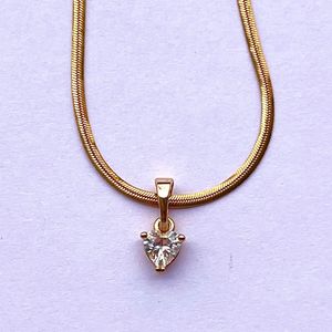 گردنبند زنانه ژوپینگ مدل قلب پرنسسی