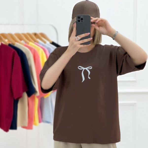 تیشرت دخترانه پاپیونی ماهرخ