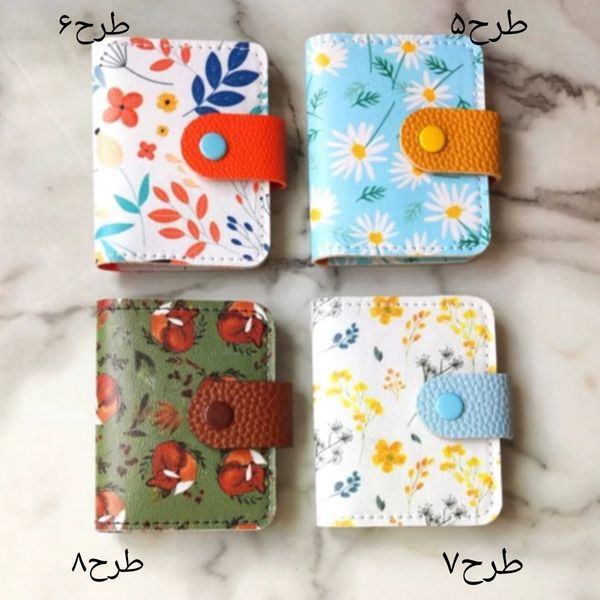 جاکارتی فانتزی چرم دکمه دار دولایه
