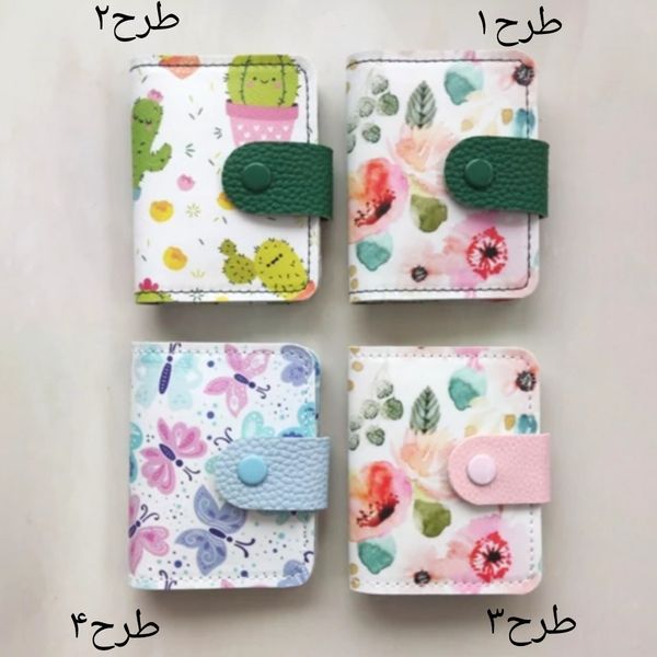 جاکارتی فانتزی چرم دکمه دار دولایه
