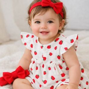 مشخصات رامپرهای طرحدار گیلاسی  و تدی و توت فرنگی نوزادی