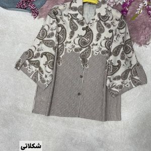 قیمت ارزان شومیز لینن بته جقه