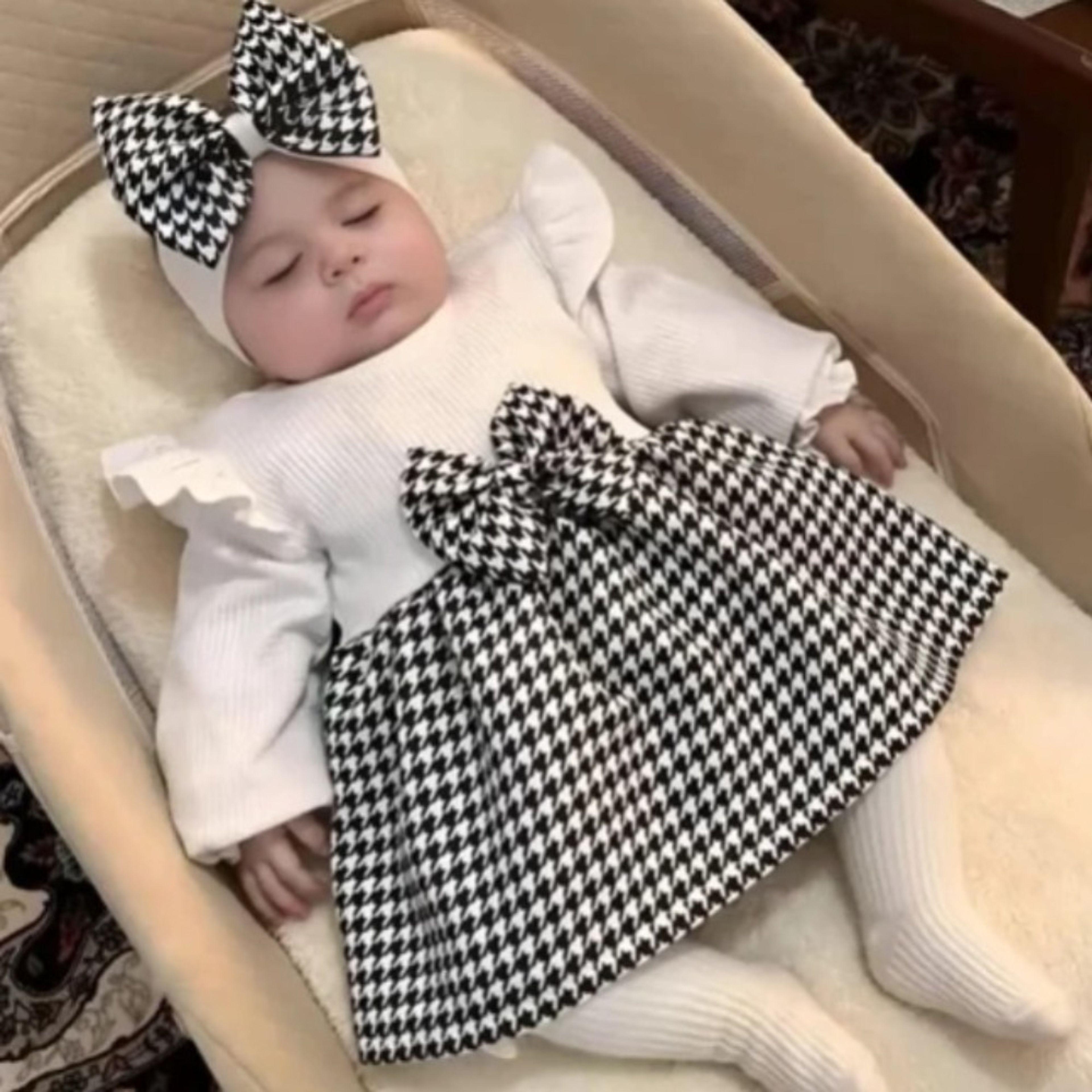قیمت ارزان سارافون و هد نوزادی مجلسی پاییزه