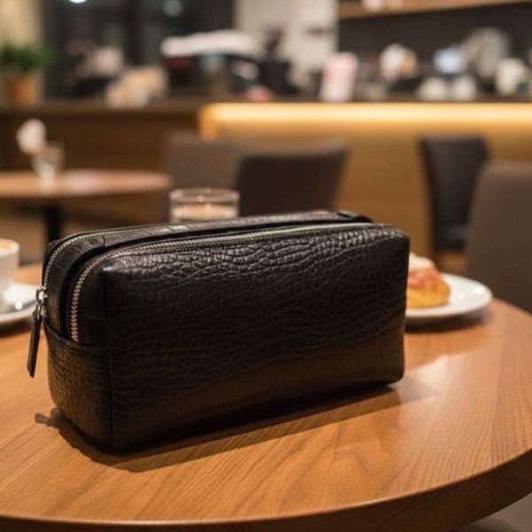 کیف دستی چرم طبیعی گاوی