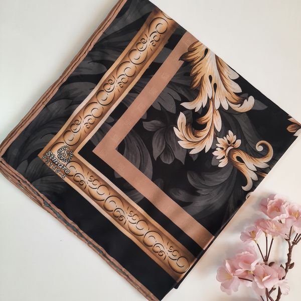 روسری نخی قواره 130 سیمارو کد P3160-4