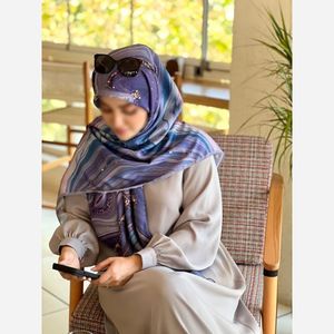 فروش اینترنتی روسری نخی قواره 140 سی تو کد NA73