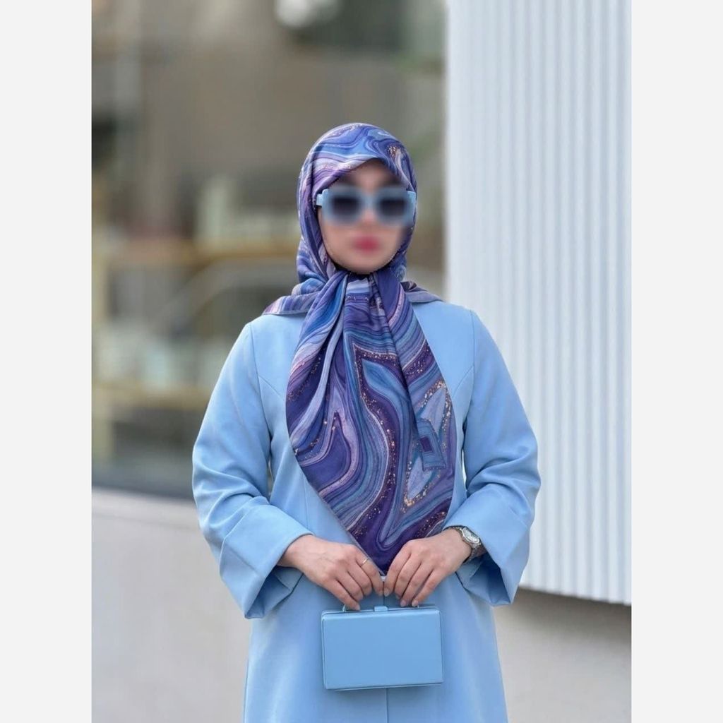 خرید اینترنتی روسری نخی قواره 140 سی تو کد NA73