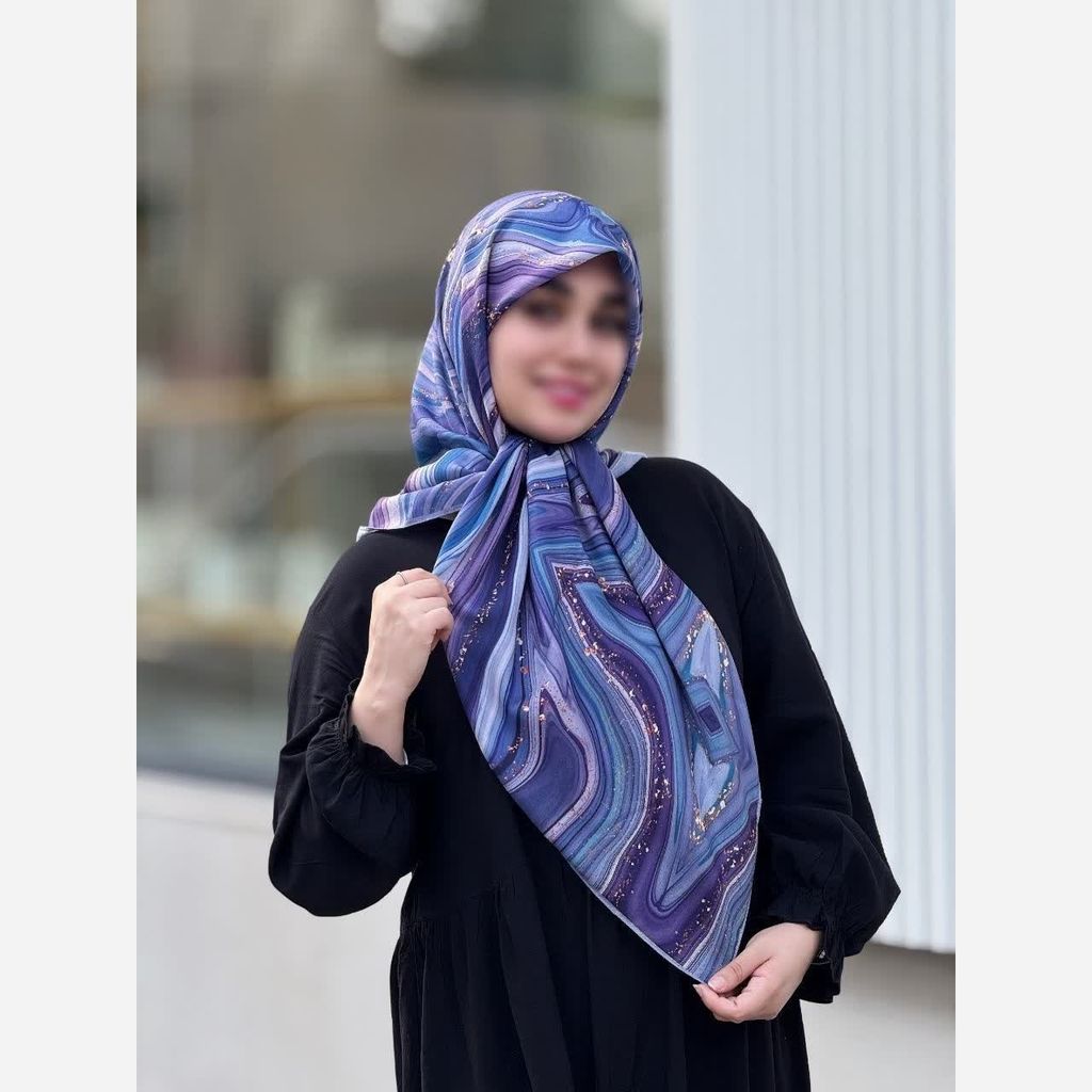 خرید آنلاین روسری نخی قواره 140 سی تو کد NA73