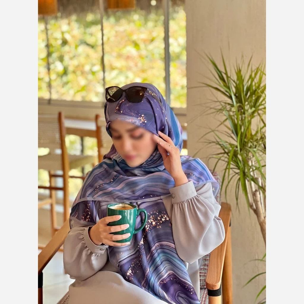خرید اینترنتی روسری نخی قواره 140 سی تو کد NA73