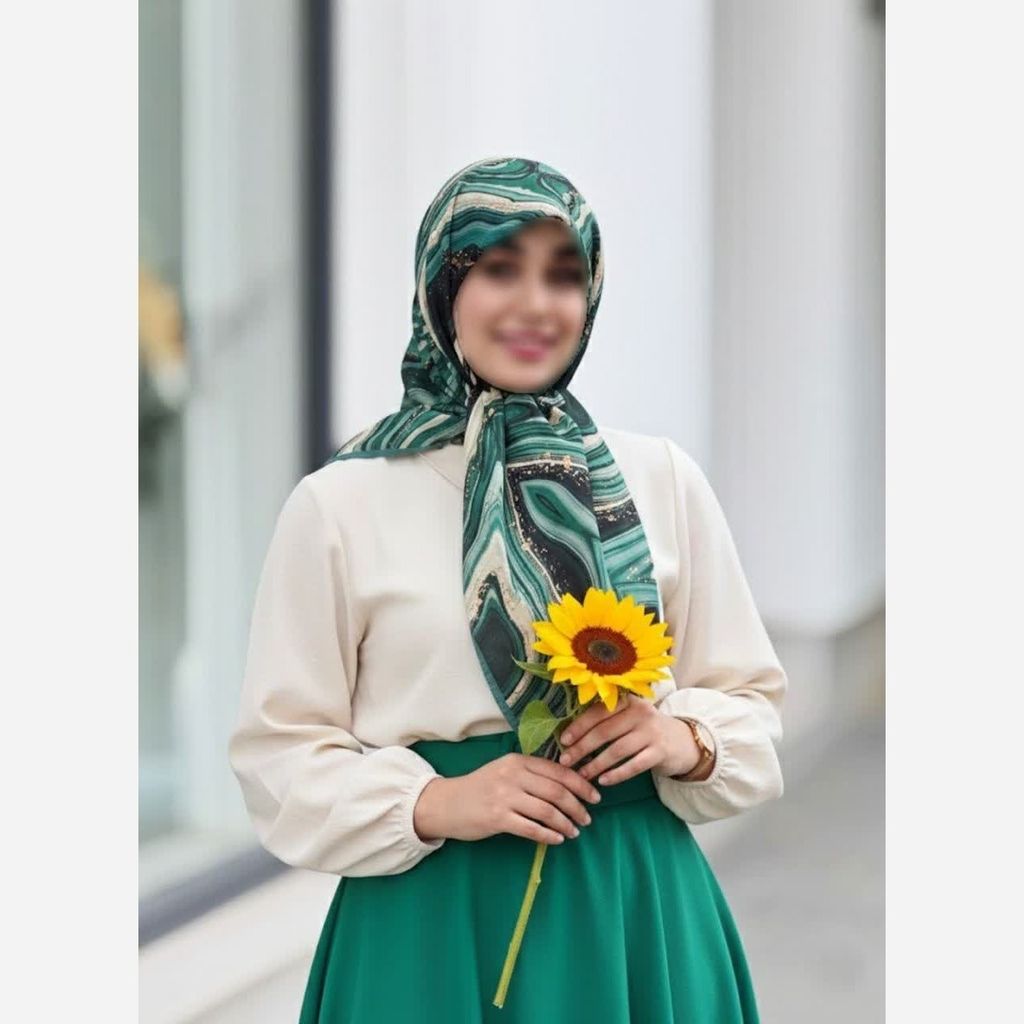 خرید انلاین روسری نخی قواره 140 سی تو کد NA74