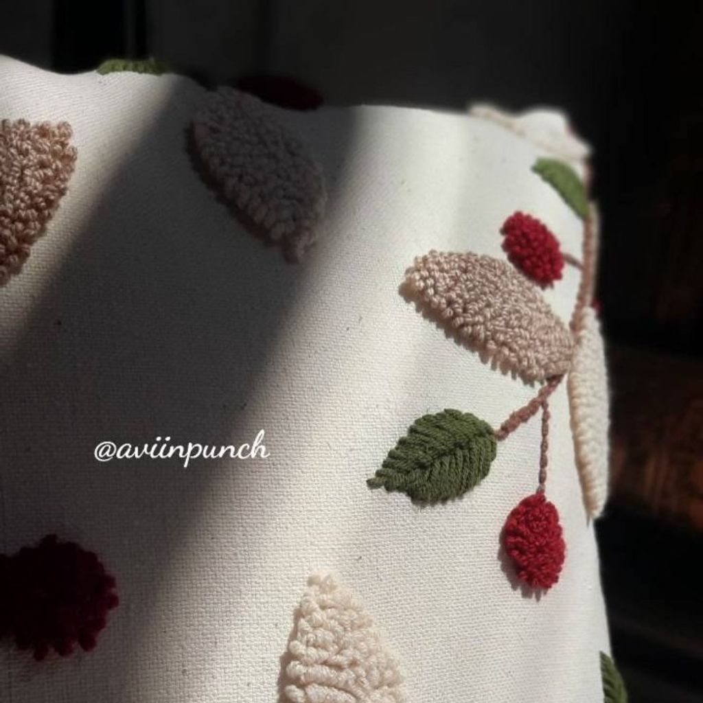 خرید انلاین کاور کوسن طرح شاخه گل 🌹