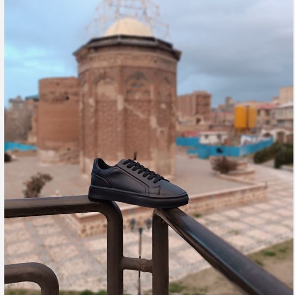 کتونی مردانه ونس تمام مشکی پول اند بییر مردانه