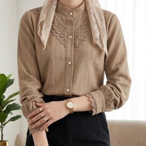 شومیز مزونی رزا نسکافه ای