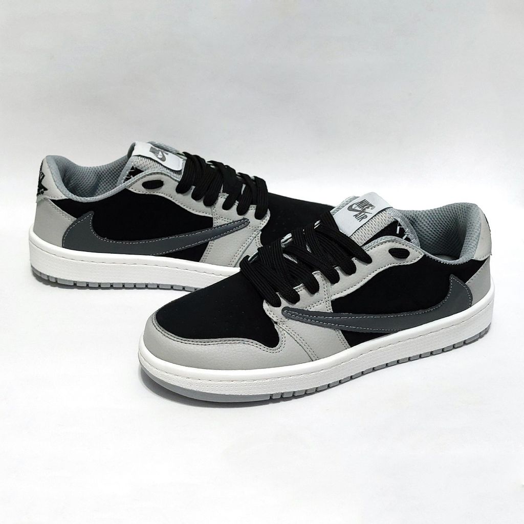 خرید انلاین کتانی نایک ترویس اسکات مشکی طوسی Nike Travis Scott