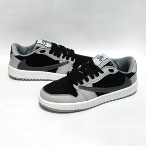 خرید انلاین کتانی نایک ترویس اسکات مشکی طوسی Nike Travis Scott