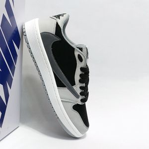 خرید انلاین کتانی نایک ترویس اسکات مشکی طوسی Nike Travis Scott