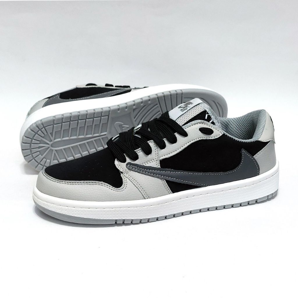 خرید اینترنتی کتانی نایک ترویس اسکات مشکی طوسی Nike Travis Scott
