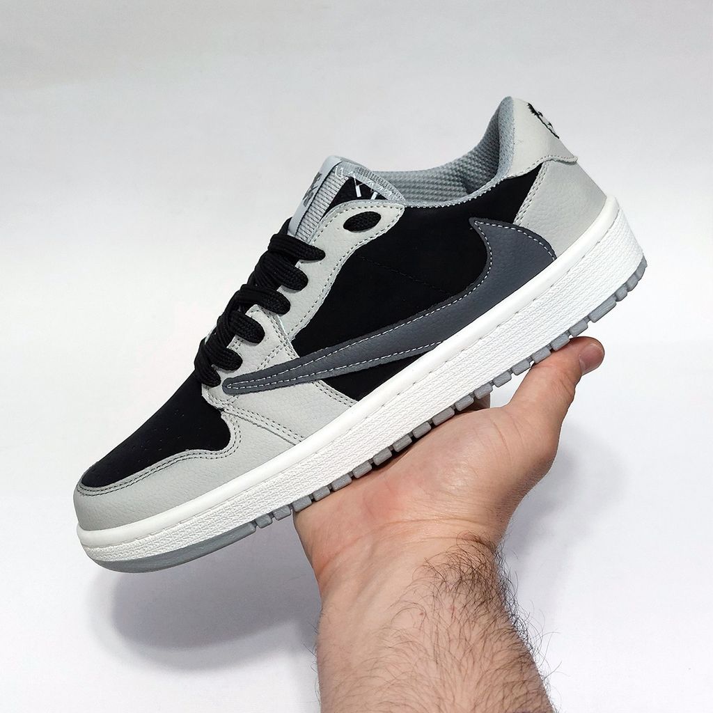فروش اینترنتی کتانی نایک ترویس اسکات مشکی طوسی Nike Travis Scott
