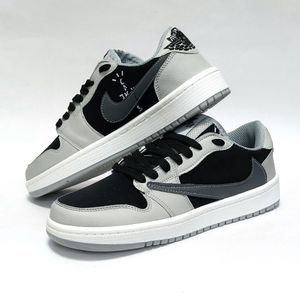 خرید انلاین کتانی نایک ترویس اسکات مشکی طوسی Nike Travis Scott