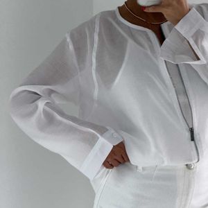 خرید اینترنتی شومیز و کراپ شیشه ای زیپدار کد 220651
