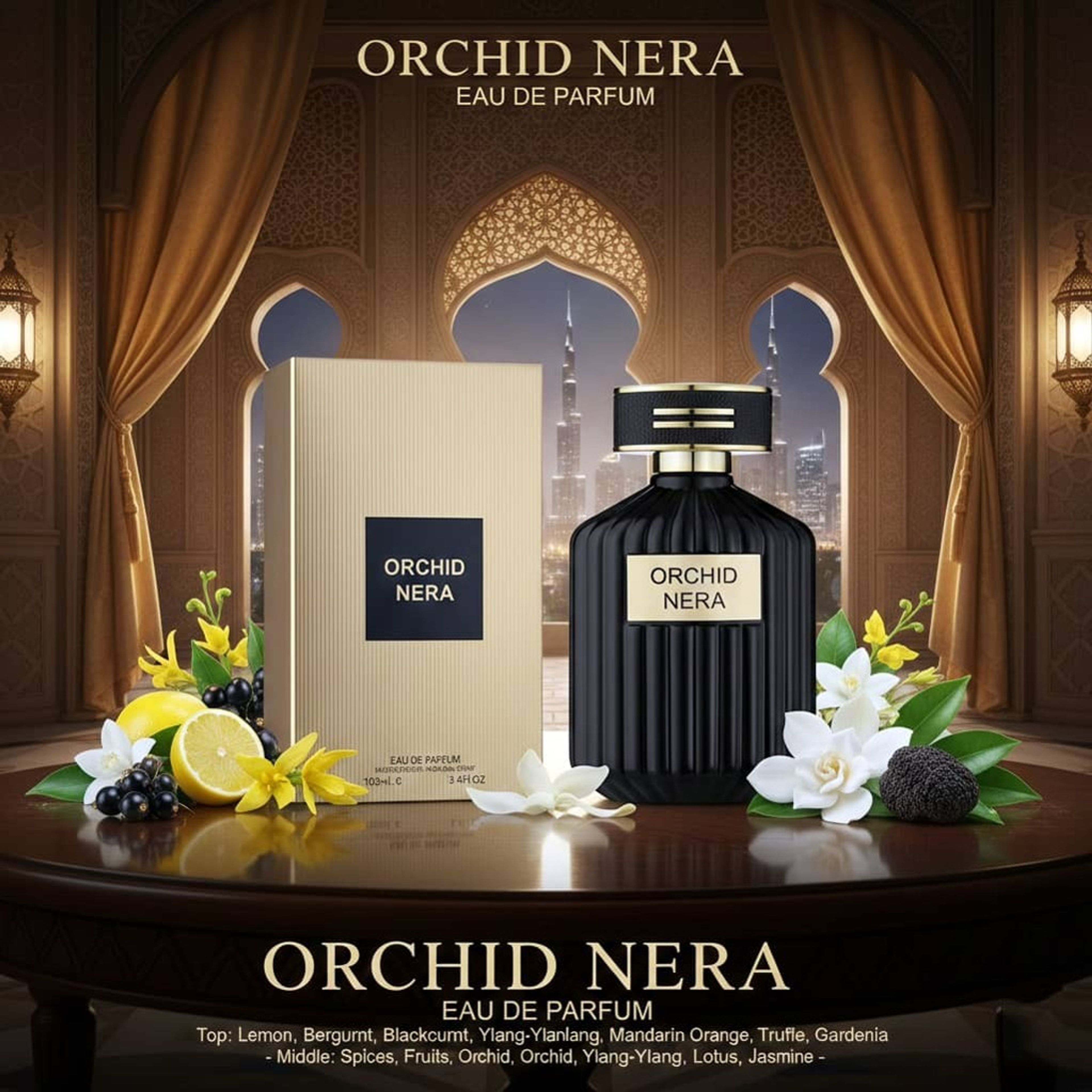 مشخصات عطر پرفروش اصل امارات زنانه تام فورد بلک ارکید فراگرنس ورد - 100 میل