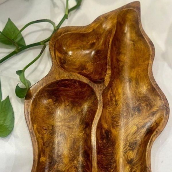 اردو خوری طرح چوب _ سنگ هنری مصنوعی