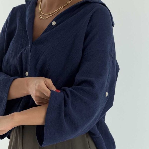 شومیز کنفی جلو گره کد 220672